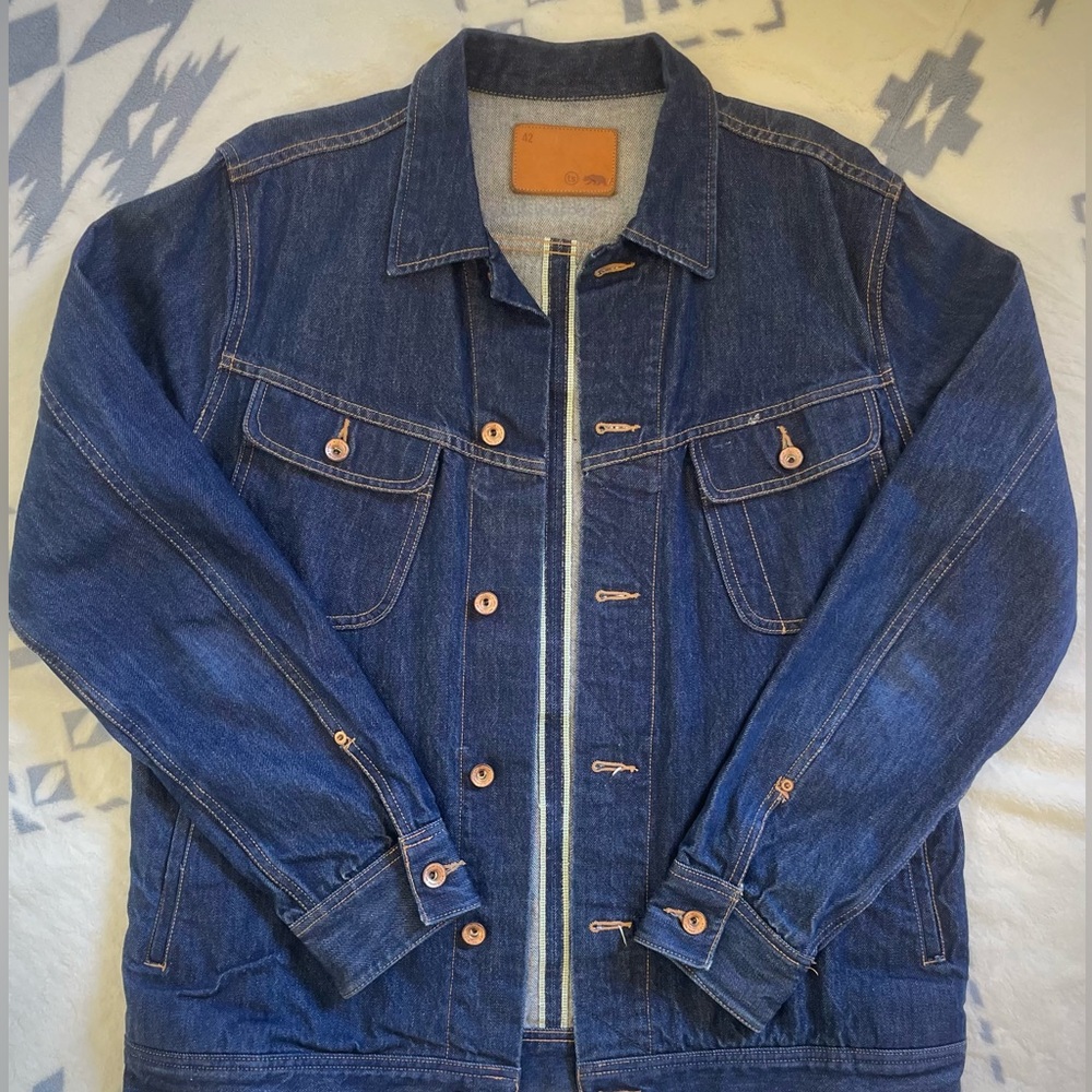 Taylore Stitch Men’s Long Haul Denim Jacket